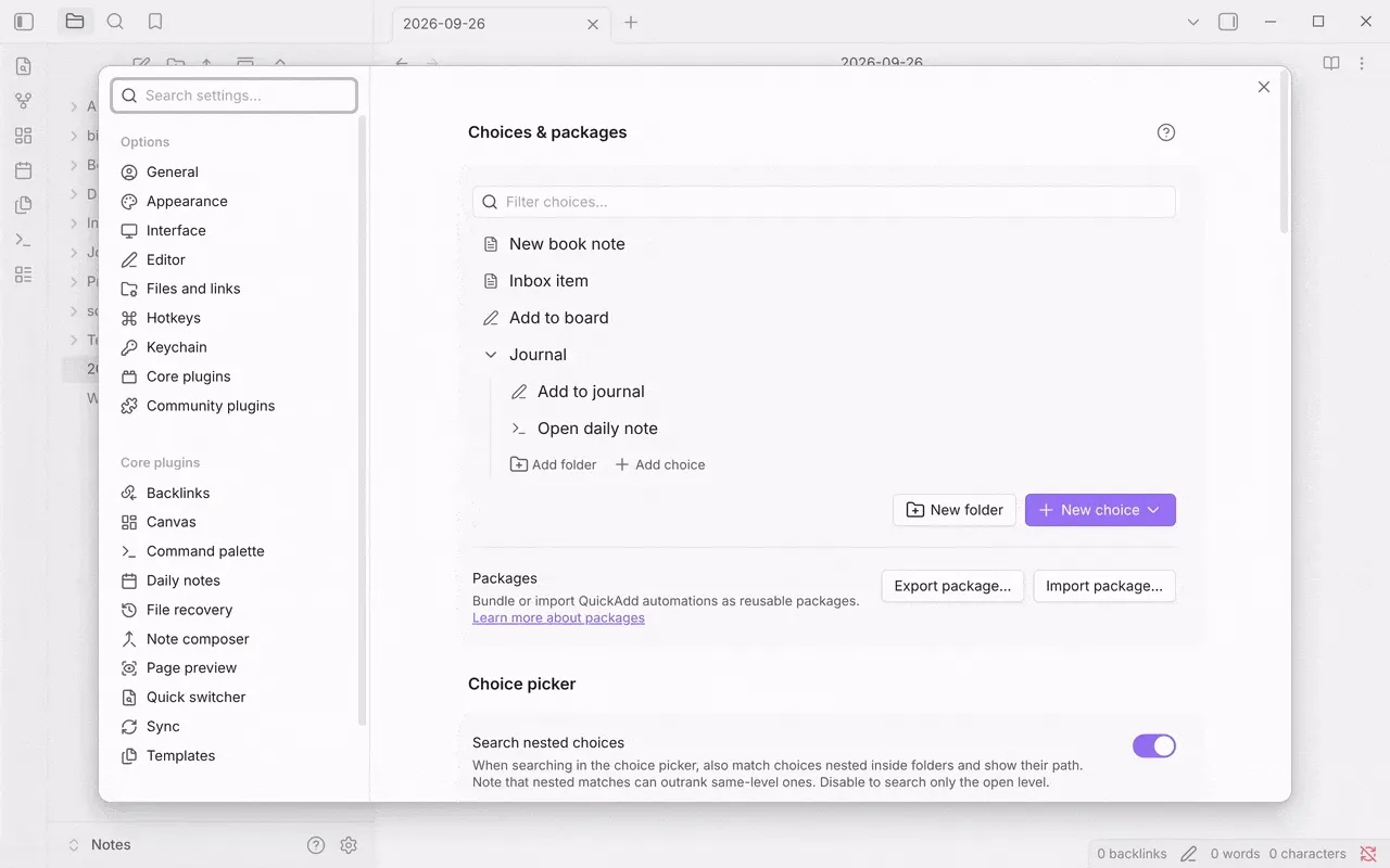 Setting up the AI Assistant: enabling AI features, setting the prompt template folder, linking an OpenAI API key, syncing models, and choosing gpt-6-luna as the default model